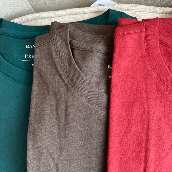 Banana Republic Mens T shirts Set of 3 NWT - Picture 8 of 8